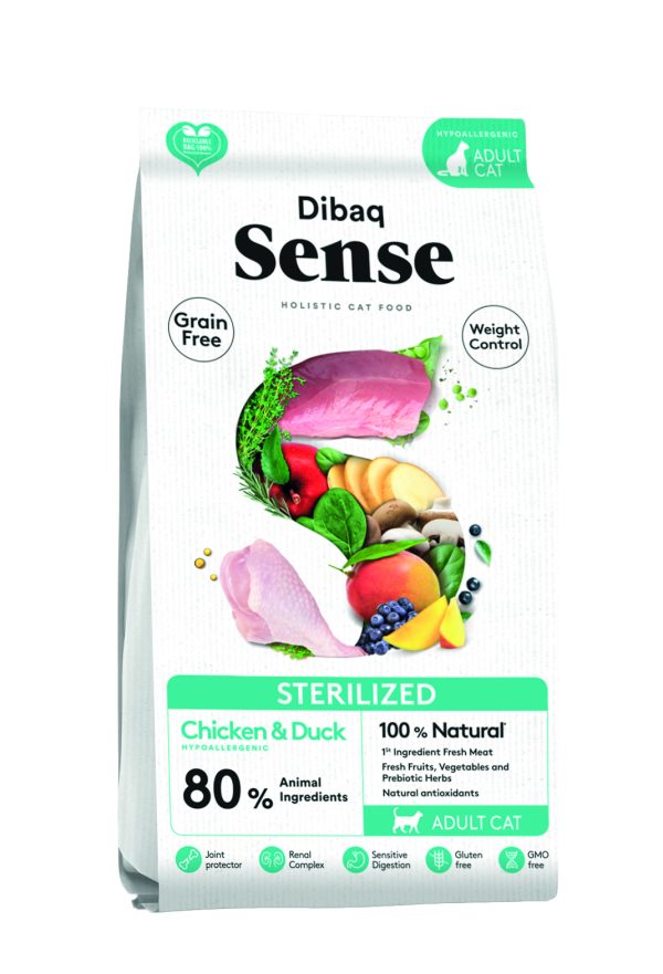 Dibaq Sense Graanvrij Kat – Sterilized 1.5 kg