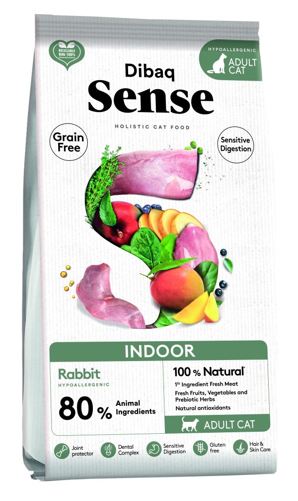 Dibaq Sense Graanvrij Kat – INDOOR 1.5 kg