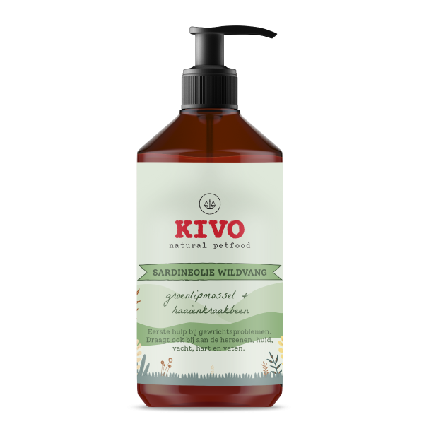Kivo Sardienolie met Groenlipmossel 1000ml