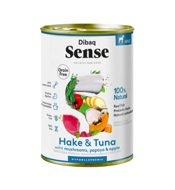 Dibaq Sense Nat Hondenvoer – Heek & Tonijn 380 gram