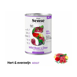 Dibaq Sense Nat Hondenvoer – Wild zwijn & Hert 380 gram