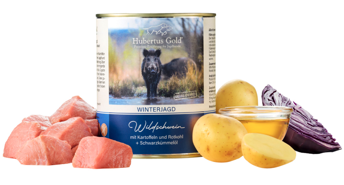 Hubertus Gold Seizoensmenu Winterjagd Wildschwein 2026 800 gram