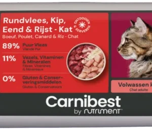 Carnibest Kat - Rund 10x 500 gram